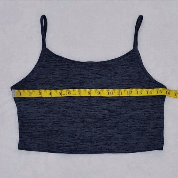 NWT KYODAN Heather blue/gray super soft sport Bra - Picture 3 of 6
